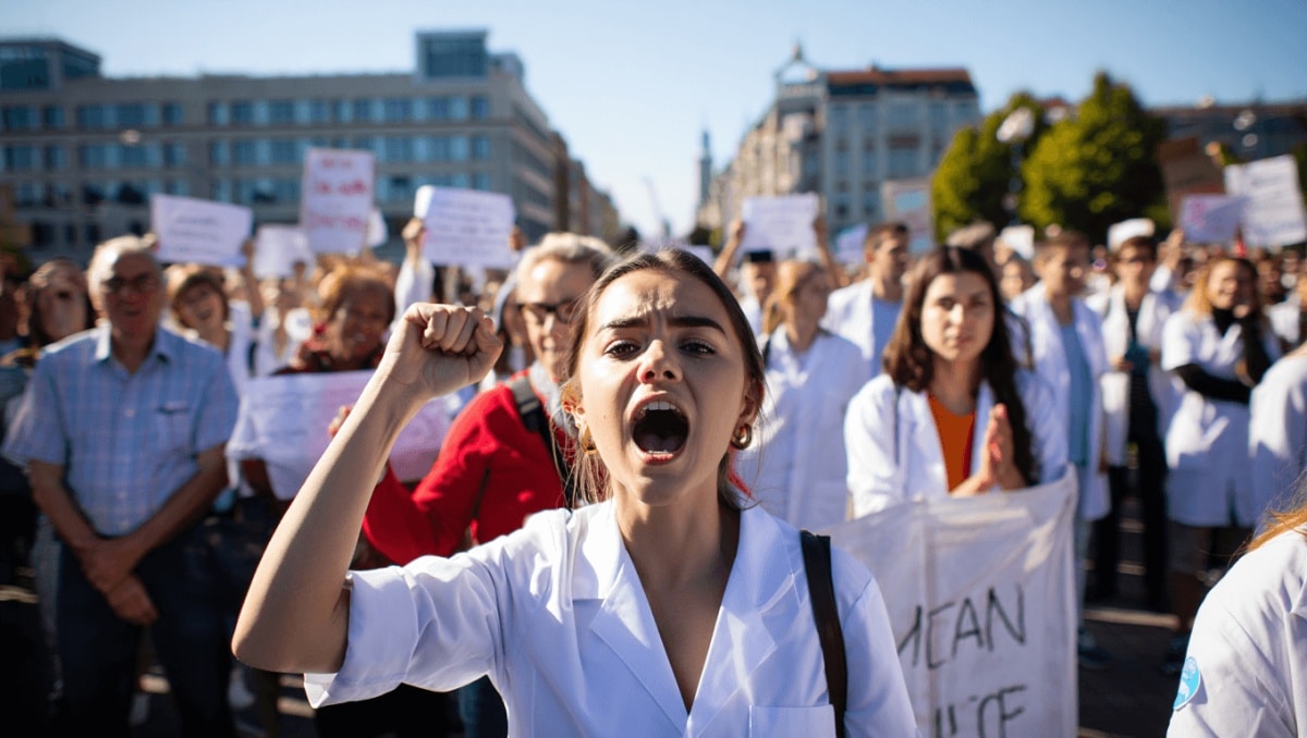
                    Protesttag: Erhöhung des Fixums im Fokus
                