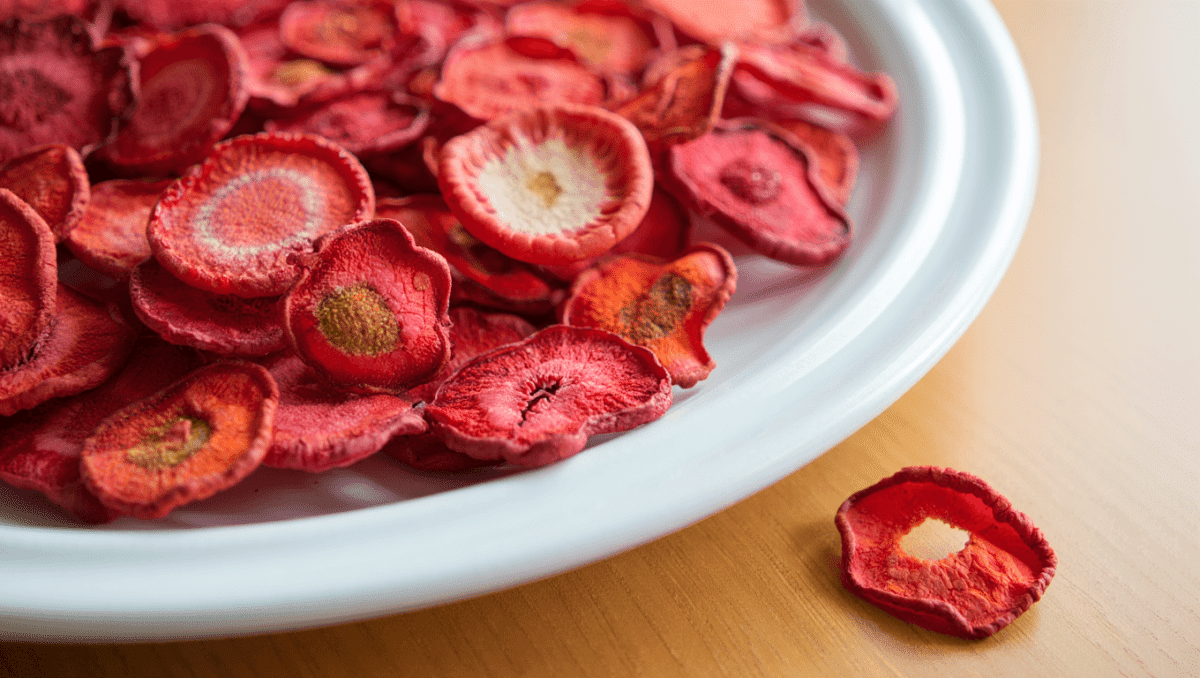 Erdbeerchips im Test: Viele Produkte mit Pestiziden belastet Knusprig, fruchtig, praktisch – doch der gesunde Eindruck täuscht: Eine aktuelle Untersuchung von Öko-Test zeigt, dass viele Erdbeerchips mit Pestiziden belastet sind. In mehreren Produkten kritisieren die Tester außerdem das Schwermetall Cadmium. Mehr erfahren
