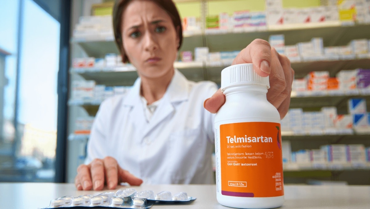 
                    Muffiger Geruch bei Telmisartan
                